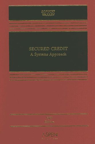Stock image for Secured Credit: A Systems Approach for sale by HPB-Red