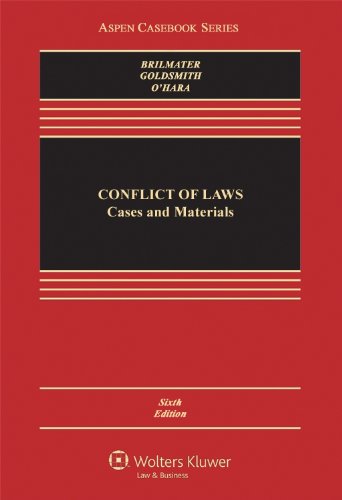 Beispielbild fr Conflicts of Law : Cases and Materials zum Verkauf von Better World Books