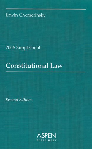 Imagen de archivo de Constitutional Law, 2006 Case Supplement a la venta por ThriftBooks-Atlanta