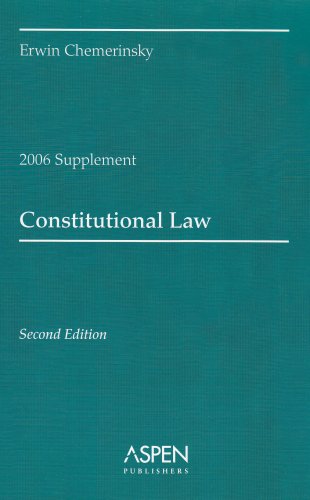 Stock image for Constitutional Law, 2006 Case Supplement for sale by ThriftBooks-Atlanta