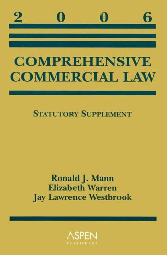 Stock image for Comprehensive Commercial Law Statutory Supplement for sale by ThriftBooks-Dallas