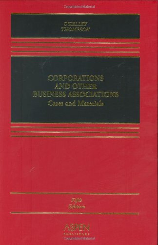 Stock image for Corporations And Other Business Associations: Cases and Materials for sale by Half Price Books Inc.