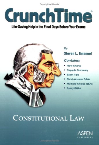 Constitutional Law (9780735558205) by Steven L. Emanuel