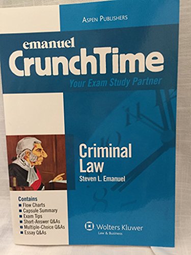Beispielbild fr CrunchTime Criminal Law zum Verkauf von New Legacy Books