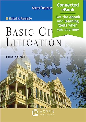 Basic Civil Litigation 3e (Aspen College)