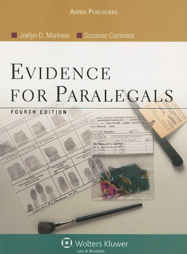 9780735558526: Evidence for Paralegals