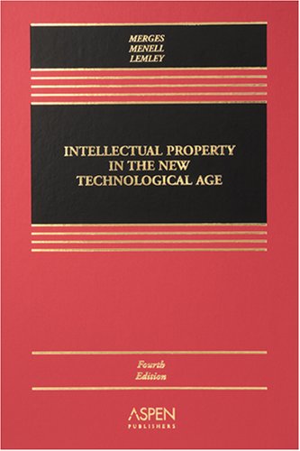 Stock image for Intellectual Property in the New Technological Age for sale by Better World Books