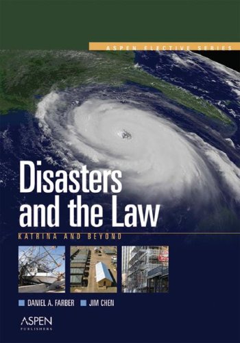 Imagen de archivo de Disasters And the Law: Katrina And Beyond (Aspen Elective) a la venta por Red's Corner LLC