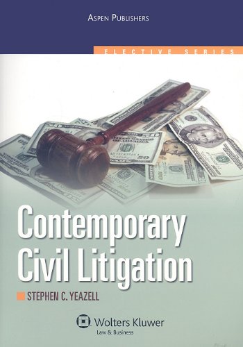 Imagen de archivo de Contempory Civil Litigation a la venta por Better World Books