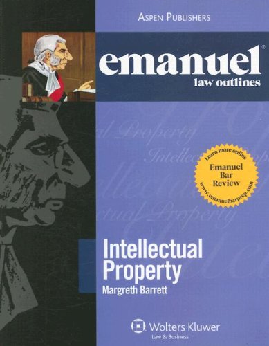 Stock image for Emanuel Law Outlines: Intellectual Property Law for sale by HPB-Red