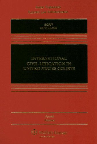 Stock image for International Civil Litigation in United States Courts for sale by Friends of  Pima County Public Library