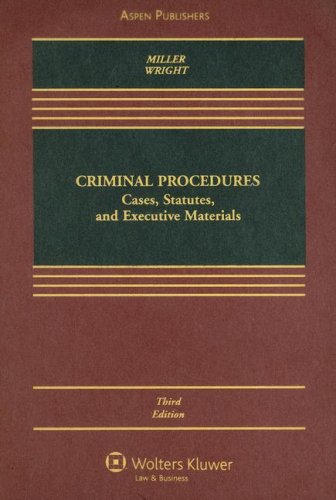 9780735563247: Criminal Procedures: Cases, Statutes, and Executive Materials
