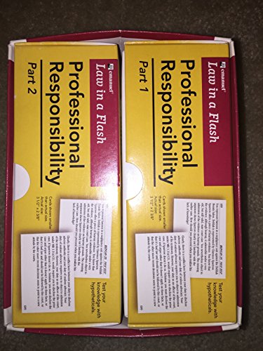 Professional Responsibility Mpre 2 Part Set Law In A