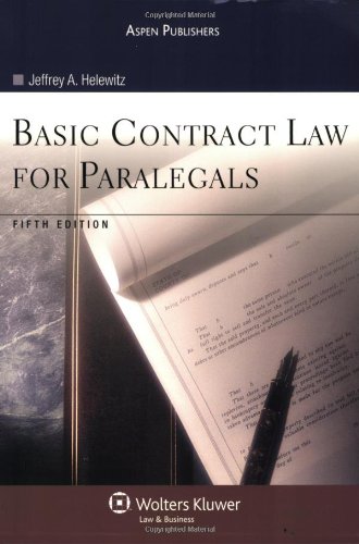 9780735567351 Basic Contract Law For Paralegals