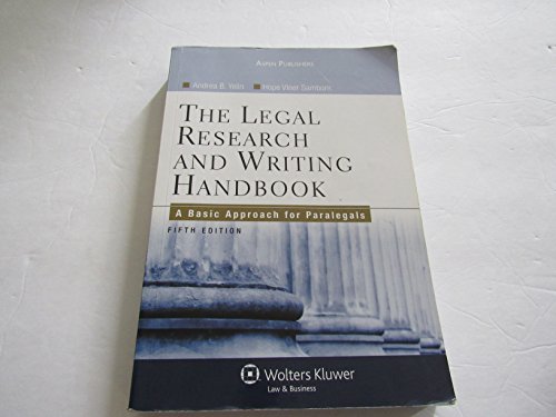 legal research and writing for paralegals 8th edition