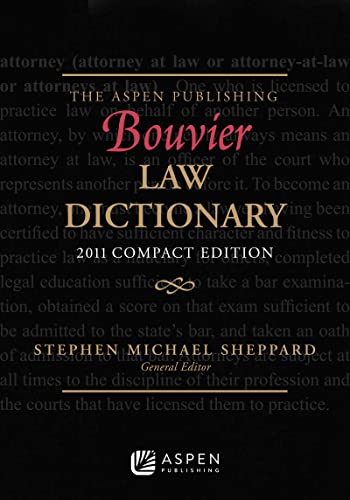 Beispielbild fr The Wolters Kluwer Bouvier Law Dictionary 2011 zum Verkauf von Revaluation Books
