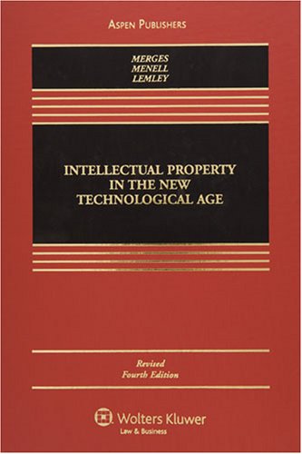 Stock image for Intellectual Property in New Technological Age for sale by HPB-Red