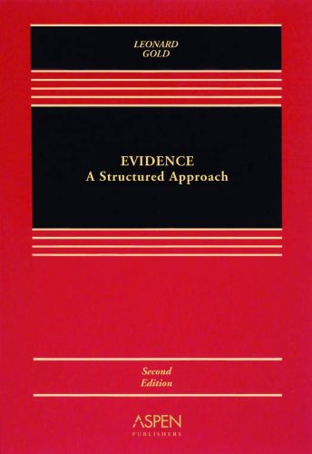 Beispielbild fr Evidence : Structured Approach 2e zum Verkauf von Better World Books