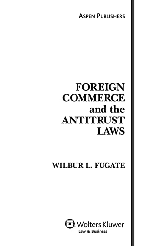 9780735570733: Foreign Commerce and Antitrust Laws + 2012 Cumulative Supplement