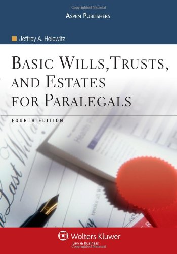 Imagen de archivo de Basic Wills, Trusts, and Estates for Paralegals a la venta por Irish Booksellers