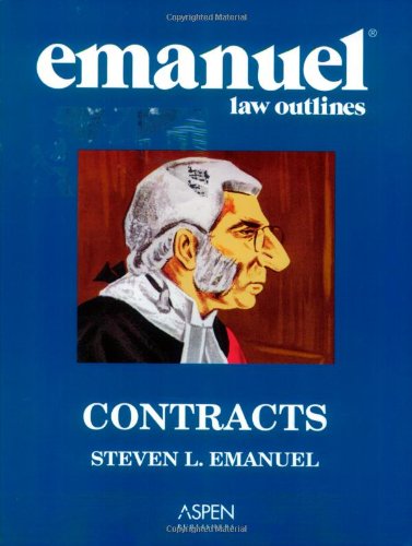 Emanuel Law Outlines: Contracts (Print + eBook CD Bundle) (9780735571495) by Steven L. Emanuel