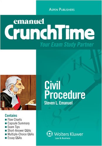 Beispielbild fr Emanuel Crunchtime: Civil Procedure zum Verkauf von ThriftBooks-Dallas