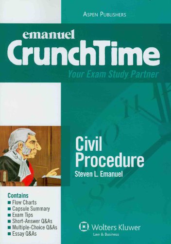 9780735572287: CrunchTime: Civil Procedure