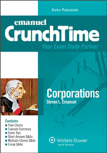 Stock image for Emanuel Crunchtime: Corporations for sale by ThriftBooks-Atlanta