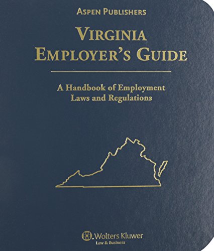 Stock image for Virginia Employer's Guide for sale by Royal Oak Bookshop