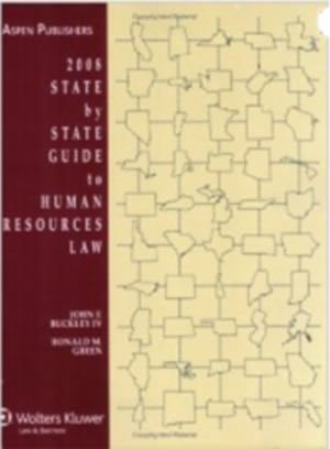 State By State Guide To Human Resources Law 2008: Mid-year Supplement (9780735573697) by Buckley, John F., IV; Green, Ronald M.