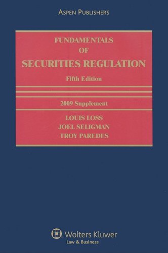 9780735574908: Fundamentals of Securities Regulation: 2009 Supplement
