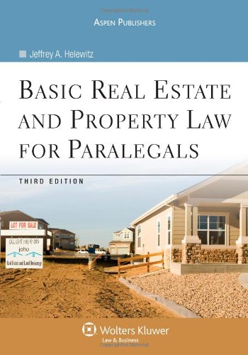 Imagen de archivo de Basic Real Estate and Property Law for Paralegals a la venta por HPB-Red