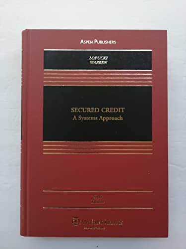 Imagen de archivo de Secured Credit : A Systems Approach a la venta por Better World Books