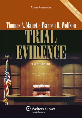 Stock image for Trial Evidence 4e for sale by SecondSale