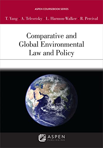 Beispielbild fr Comparative and Global Environmental Law and Policy (Aspen Coursebook Series) zum Verkauf von SecondSale