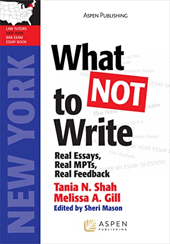 Stock image for What Not to Write: Real Essays, Real Scores, Real Feedback for sale by Revaluation Books