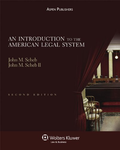 Beispielbild fr An Introduction To the American Legal System 2nd Edition zum Verkauf von SecondSale