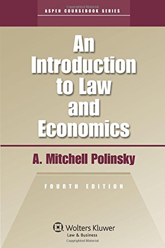 Imagen de archivo de An Introduction To Law and Economics Fourth Edition (Aspen Coursebook) a la venta por ZBK Books