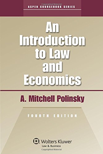 9780735584488: An Introduction to Law and Economics