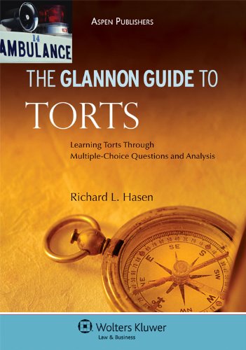 Beispielbild fr The Glannon Guide To Torts: Learning Torts Through Multiple-Choice Questions and Analysis zum Verkauf von Books Unplugged