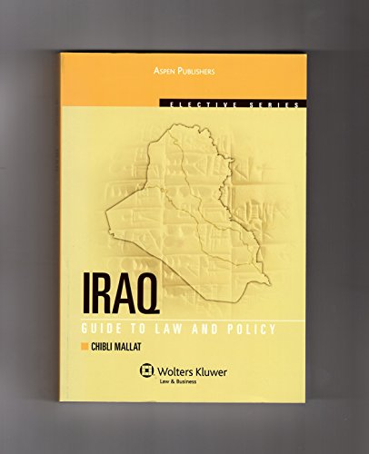 Stock image for Iraq: Guide to Law and Policy (Elective Series) for sale by Smith Family Bookstore Downtown