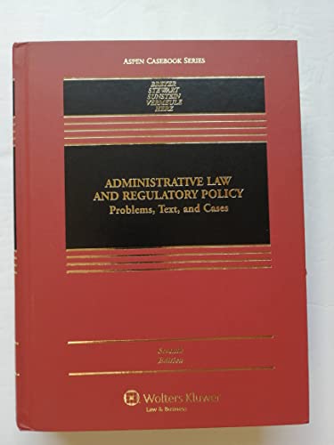 Beispielbild fr Administrative Law & Regulatory Policy: Problems Text & Cases 7e (Aspen Casebook Series) zum Verkauf von HPB-Red