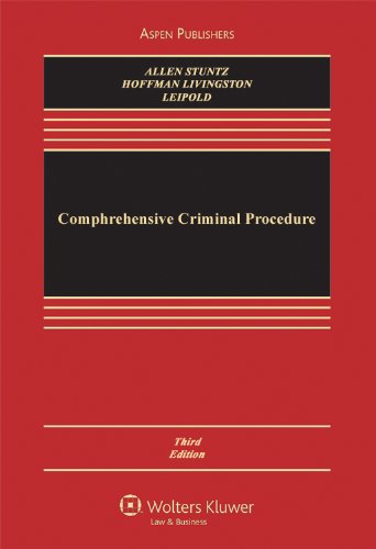 9780735587786: Comprehensive Criminal Procedure (Aspen Casebook)