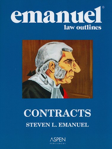 Emanuel Law Oultines: Contracts (Print + eBook Bonus Pack): Contracts Studydesk Bonus Pack (Emanuel Law Outlines) (9780735587885) by Steven L. Emanuel