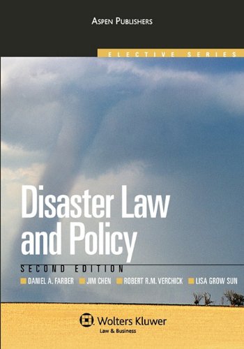 Beispielbild fr Disaster Law and Policy zum Verkauf von Better World Books: West