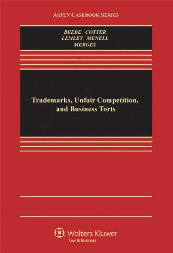 9780735588776: Trademarks, Unfair Competition, and Business Torts (Aspen Casebook Series)