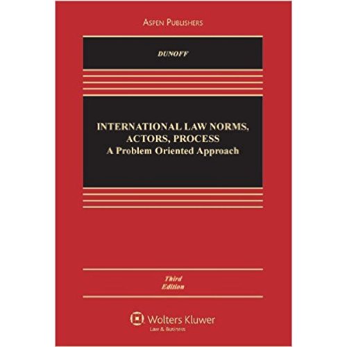 Beispielbild fr International Law: Norms Actors Process: Problem Approach 3e zum Verkauf von GoldenWavesOfBooks