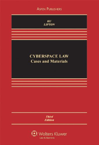 Imagen de archivo de Cyberspace Law Cases and Materials a la venta por TextbookRush