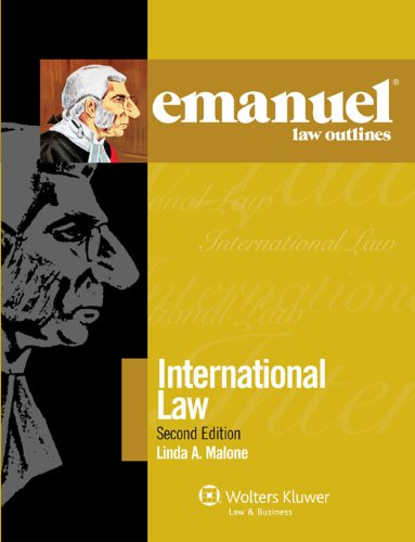 9780735590038: International Law (Emanuel Law Outlines)