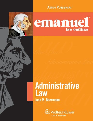 Stock image for Emanuel Law Outlines: Administrative Law for sale by ThriftBooks-Atlanta